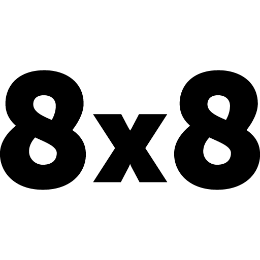 8x8